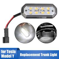 Car Accessories Replacement Indoor Trunk Light Ultra-Bright 12V 8LED Beads For Tesla Model Y 2022 LED Lighting Bulbs Kit