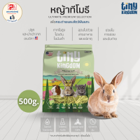 Tiny Kingdom TIMOTHY HAY หญ้าทิโมธี เกรดพรีเมี่ยม สำหรับสัตว์ฟันเเทะ ขนาด 500 G.