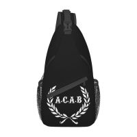 ACAB A C A B Football Soccer Crossbody Sling Bags Fashion Chest Bag Shoulder Backpack Daypack for Hiking Outdoor Sports Bag Running Belt