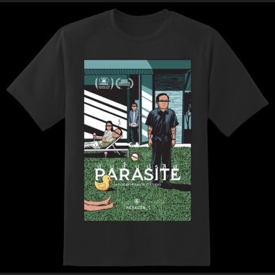 เสื้อยืด PARASITE 2021 Thailand ชนชั้นปรสิต V.2 เสื้อล้อเลียนการเมือง ลุงข้างบ้าน มี size เด็ก ด้วยนะ!