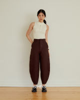 High  Waisted Pants กางเกงขายาวเอวสูว ปลายขางุ้มล็อคพอดีข้อเท้า