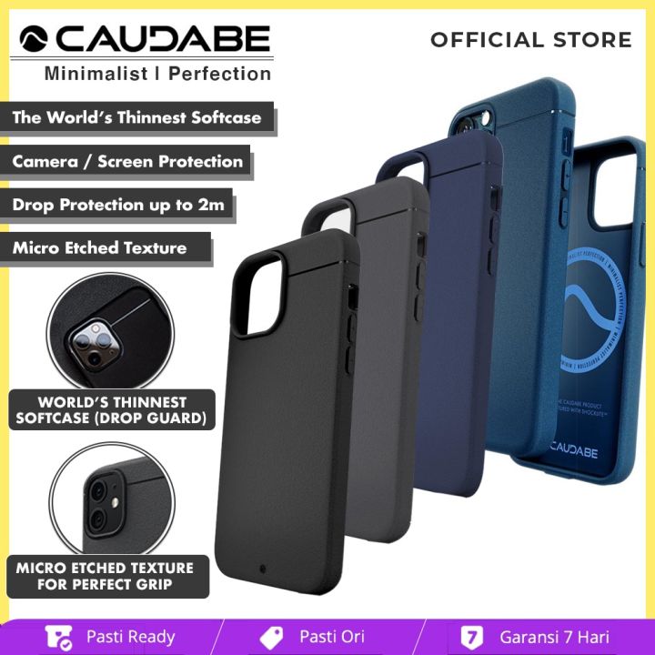 Sheath  Minimalist, shock-absorbing iPhone 12 Pro Max case – Caudabe