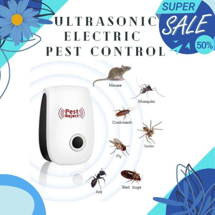 Ultrasonic Electronic Pests Reject Repeller Garden Insect Ant Mice