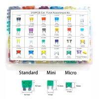 Blade Type Fuse 3 510 15 20 25 30 35 40A Micro Mini Standard Car Fuse Set With Holder Clip Auto 22 Kinds Insurance Sheet Kit