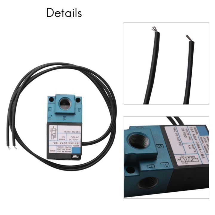 dc-24v-5-4w-ecu-3-port-electronic-boost-control-solenoid-valve-35a-aaa-ddaa-1ba-with-3pcs-fittings-kits