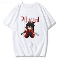 Hellsing T Shirt Alucard Manga Ultimate Japanese Anime Pure Cotton Gothic Style Streetwear Males Summer Unisex Tops Women Causal - T-shirts - AliExpress