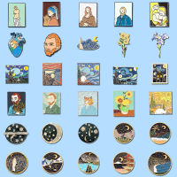 เข็มกลัดภาพวาดสีน้ำมัน Van Gogh เข็มกลัดศิลปะ Van Gogh Lapel Pin