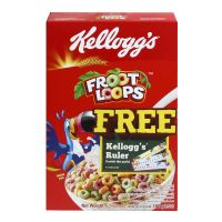 เคลล็อกส์ อาหารเช้าฟรุ๊ตลูป 160ก. ✿ Kelloggs Cereal Fruit Loop 160G.