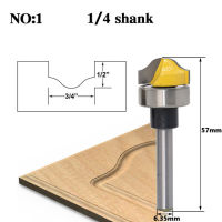 3/4 "F AUX แผง Ogee ร่องเราเตอร์บิต-1/4" 1/2 8 "ก้านงานไม้ตัดเดือยตัดสำหรับเครื่องมืองานไม้