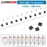 100Pcs/Lot 0805 1 High Precision SMD Resistor 0ohm 330 470 1K 39K 43K 47K 56K 62K 68K 75K 82K Ohm 1/8W Surface Mount Resistance