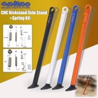 Motorcycle Parking Side Stand Kickstand With Spring Kit For KTM XC XCW XCF XCFW EXC EXC EXCF 150-450 500 530 For Husqvarna TE FE