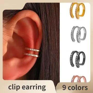 Copper Coin Style Clear Ear Piercing Studs - China Ear Stud and Earrings  price