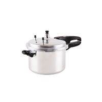 Pressure cooker, Aluminum, 5 Liter size 25.8x25.8x20cm.-  Silver