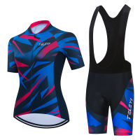 Bicycle Woman Cycling Clothing Mountain Bike Cycling Jersey Shorts Women Road Bike Shorts And T-shirt Jumpsuit Cycling Suit Mtb