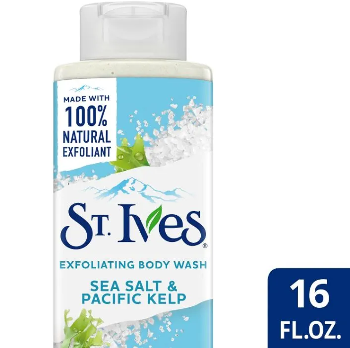 ST IVES St. Ives Exfoliating Body Wash Sea Salt & Pacific Kelp 473ML