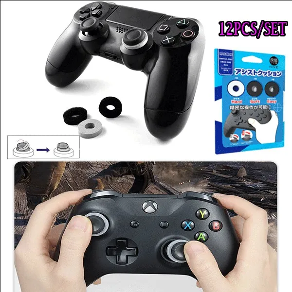 【Smilewil】PS5 มือจับแขนโยกแหวนฟองน้ำตำแหน่ง ตัวควบคุมแหวนแม่นยำ 12PC