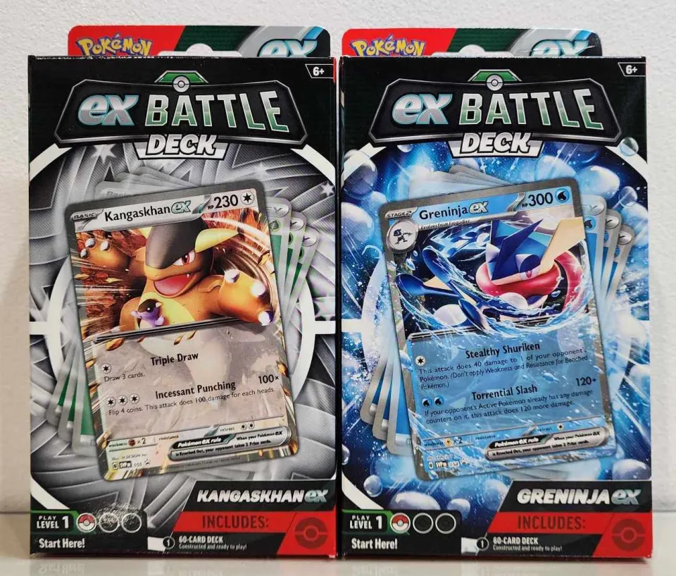 Pokémon Trading Card Game: Kangaskhan or Greninja ex Battle Deck