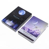 English Version Moonology Tarot Oracle Cards Deck Divination 44 Cards Table Board Game Cards for Beginners Fortune Fate Telling newcomer