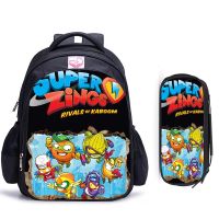 16 Inch Super Zings Children School Bags Orthopedic Backpack Kids Boys Girls Mochila Infantil Cartoon Bags