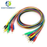 【Worth-Buy】 Tl040ที่มีคุณภาพสูง18awg ซิลิโคนที่มีความยืดหยุ่นลวด2มิลลิเมตรกล้วยเสียบแพทช์สายทดสอบตะกั่ว