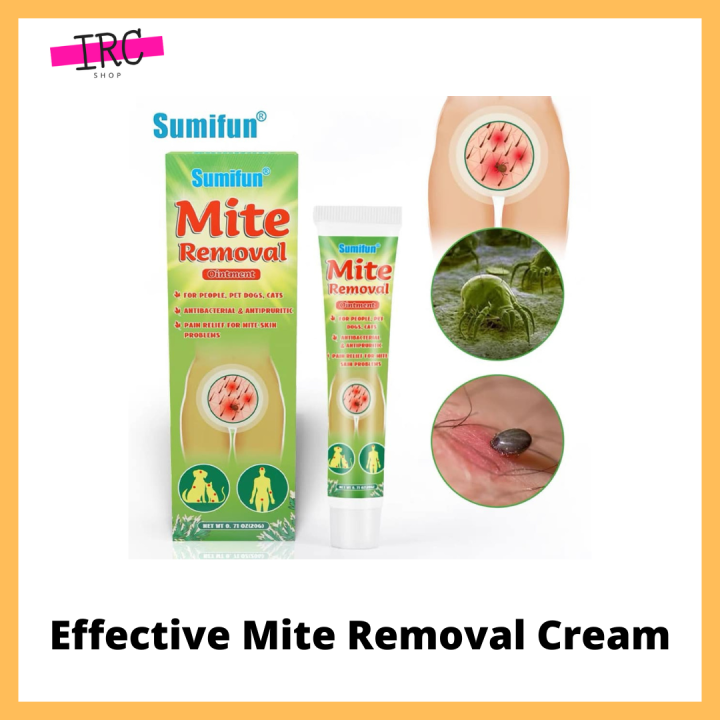 Effective Mite Removal Cream Anti Itch Antibacterial 20g | Lazada PH