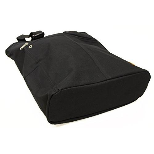 กระเป๋าถือโพลีเอสเตอร์แบบปรับได้-กระเป๋าสะพาย-สีดำ