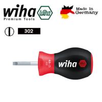 Wiha ไขควงปากแบน ขนาด 4.0x25 mm. ด้ามสั้น กลม นิ่ม รุ่น 302 No.26964