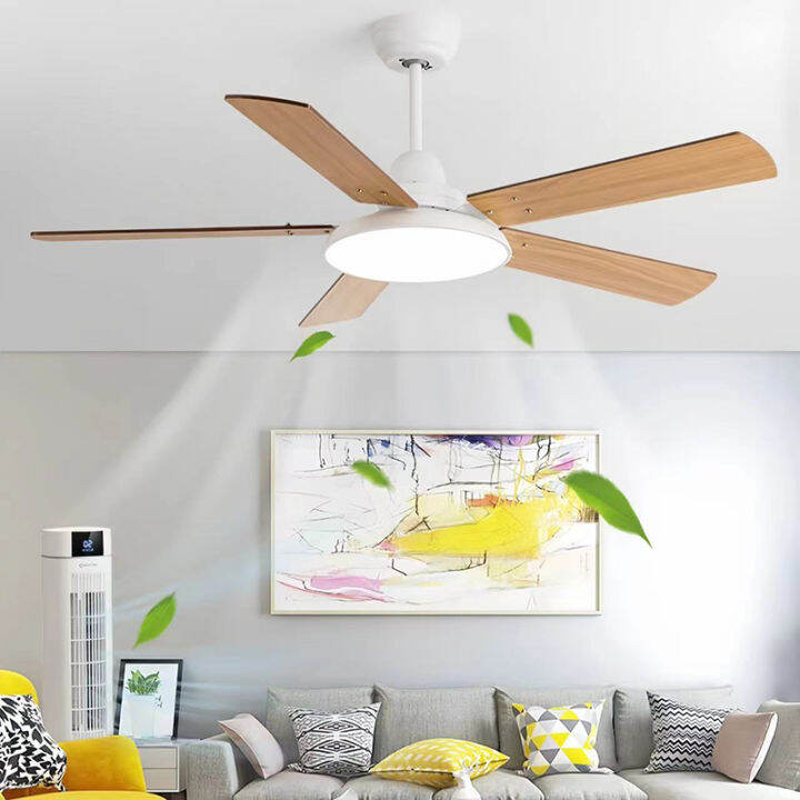 Ceiling Fan Light 42/52/56 Inch Modern Fan With Lights 6 Speed Tri ...