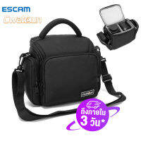 【พร้อมสต็อก】ESCAM กระเป๋ากล้อง canon sony CADEN D11กระเป๋าถือแบบคาดไหล่กระเป๋ากล้องดิจิตอลสำหรับกล้องCanon Waterproof Camera Bag