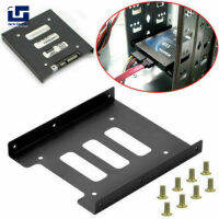 ME【Fast Delivery】Hard Drive Tray Metal 2.5-Inch To 3.5-Inch SSD Hard Drive Metal Mounting Adapter Bracket