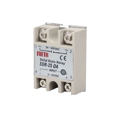 ✵☇☋ SSR-10DA SSR-25DA SSR-40DA SSR-50DA/60DA/75DA/80DA/100DA 10A 25A 40A Solid State Relay Module 3-32V Input DC 24-380V AC Output