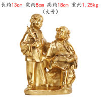 Fast delivery Yang Tongji Bronzeware Hehe Erxian ตกแต่ง Hehe แต่งงาน Erxian งานฝีมือตกแต่งบ้านพระพุทธรูปทิเบต