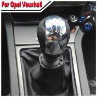 Chrome Leather Car Shift Gear Knob Lever Gaitor Boot Cove For Opel Vauxhall Vectra C Vectra B Corsa Astra 2002-2005