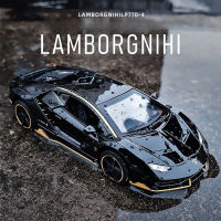 Wanjou Lambo โมเดลรถยนต์ Gini โมเดลของเล่นเด็ก,โมเดลรถยนต์ลูกเต๋าของเล่นจำลองยานพาหนะดายแคสรถของเล่นเครื่องประดับเด็กชายของเล่นเด็ก