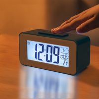 【CC】☍☃✹  Desk Digital Table Sound Backlight 12/24 Calendar Alarm Ringtones Bedrooms Bedside