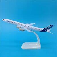 20CM 1:300 Scale Airbus A340 Prototype Airlines Airplanes Plane Aircraft Alloy Model Toy Collective Kids Children Toys