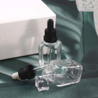 【YF】✻✘▪  Glass 25ml  Dropper Bbottle with Plastic Lid