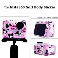 （misty shop）สติกเกอร์ GO3 Insta360รูปกล้องแอคชั่นแคมเมราสติกเกอร์ตัวเครื่องสติกเกอร์ฟิล์มป้องกันสำหรับ Insta360 Go 3