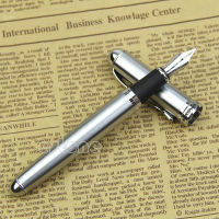 ร้อนขายใหม่Jinhao X750เงินสแตนเลสขนาดกลาง18KGPปลายปากกาปากกาหมึกซึม