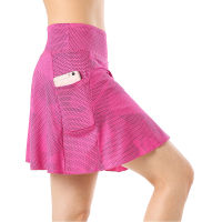 EAST HONG Womens Pocket Tennis Sports Skirt Golf Running Skort Active Athletic Yoga Fitness Skorts