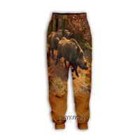 New mens/womens 3D printed casual boar pants/boar fashion street wear mens loose fitting sports pants f13