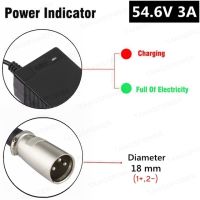 TANGSPOWER ที่ชาร์จแบตเตอรี่ลิเธียม3A 54.6V 54.6V 3A ที่ชาร์จจักรยานไฟฟ้าสำหรับคุณภาพสูงชาร์จอุปกรณ์แบตเตอรี่ลิเธียมไอออน13S 48V