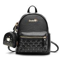 Simple atmospheric backpack female 2021 new fashion trend in rivet lash package can shoulder backpack