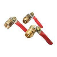 Brass Pneumatic Connector Controller Handle 6-12MM Hose Barb Inline Water Oil Air Gas Fuel Line Shutoff Ball Valve Pipe Fitting