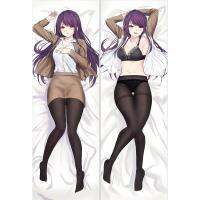 ZENGIA Youtuber Anime Vocaloid Music Girl Long Pillowslip Nijisanji Body Pillow Case Vtuber Mirei Gundo Dakimakura Cover