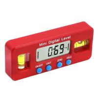Mini Magnetic Digital Display Protractor Inclinometer Water Proof Level Box Angle Measuring Finder Level Digital Bevel Gauge