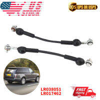 2Pcs ด้านหลัง Tailgate สายกระเป๋าเดินทางสายสีดำสำหรับ Range Rover L322 2002-2010 LR038051 LR038048 380มม. รถอุปกรณ์เสริม