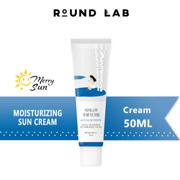 ROUND LAB Birch Juice Sunscreen Birch Juice Moisturizing Sun Cream