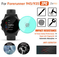 Zenia 2PCS HD เต็มหน้าจอขอบโค้งเต็มรูปแบบฟิล์มกันรอยสำหรับ Garmin Forerunner 945 935สมาร์ทนาฬิกากีฬา HD 9H Super Anti-ลายนิ้วมือฟิล์มฟิล์มป้องกันการระเบิดป้องกันฟิล์มป้องกันรอยขีดข่วนความปลอดภัยประสิทธิภาพการดูดซับอัตโนมัติ