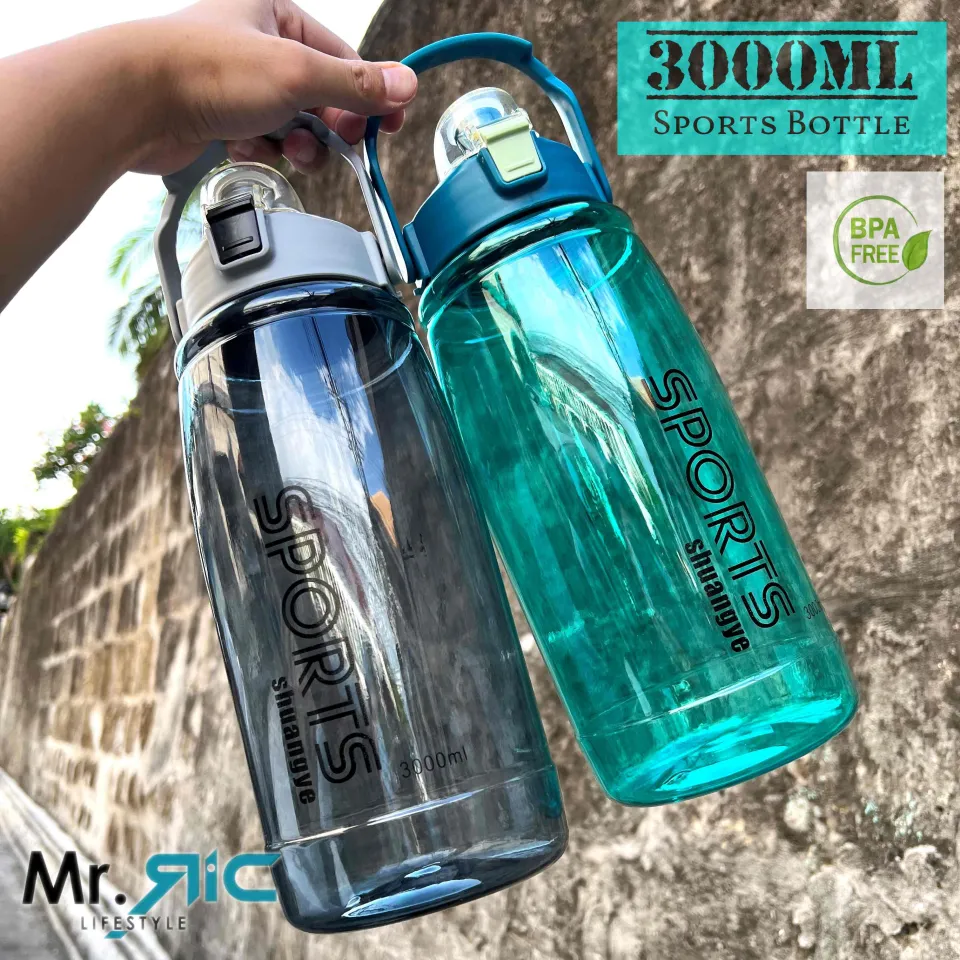 1 Gallon Water Bottle With Times To Drink - 74 Oz Water Bottle Leakproof Large  Water Jugs With Handle, [wide Mouth] Tritan Bpa Free Sports Water Bottl